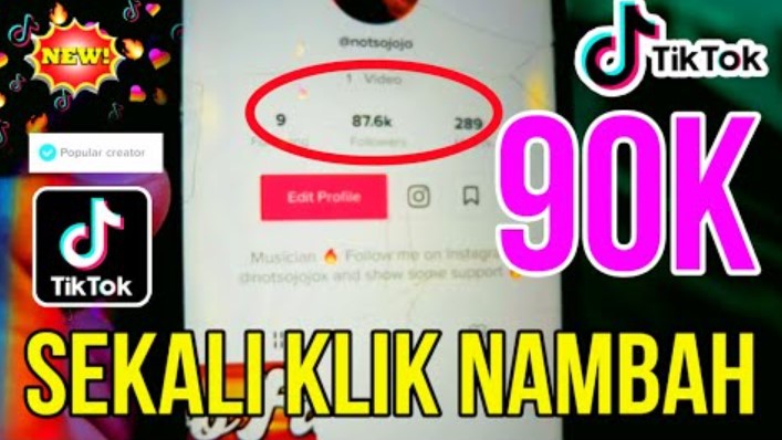 Cara Menambah Followers TikTok 90k: Langkah-langkah untuk Pertumbuhan Signifikan